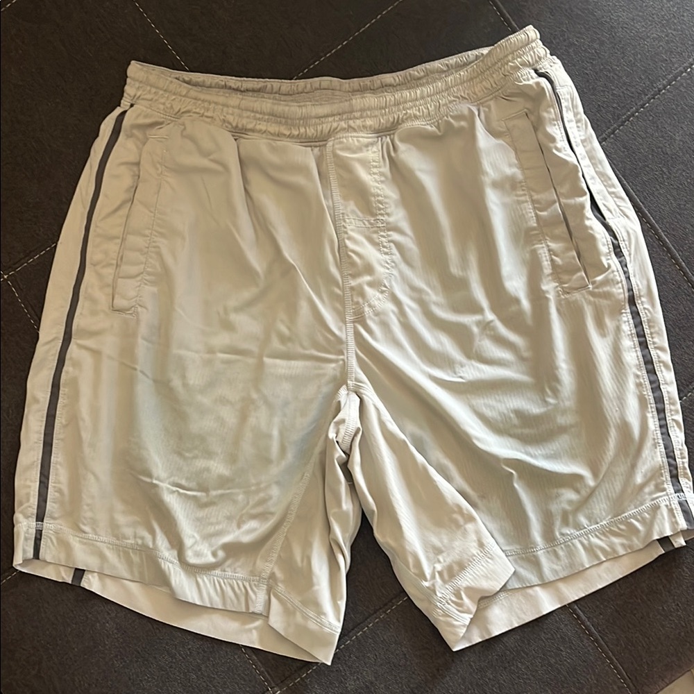 Lululemon Men's Gray Athletic Shorts